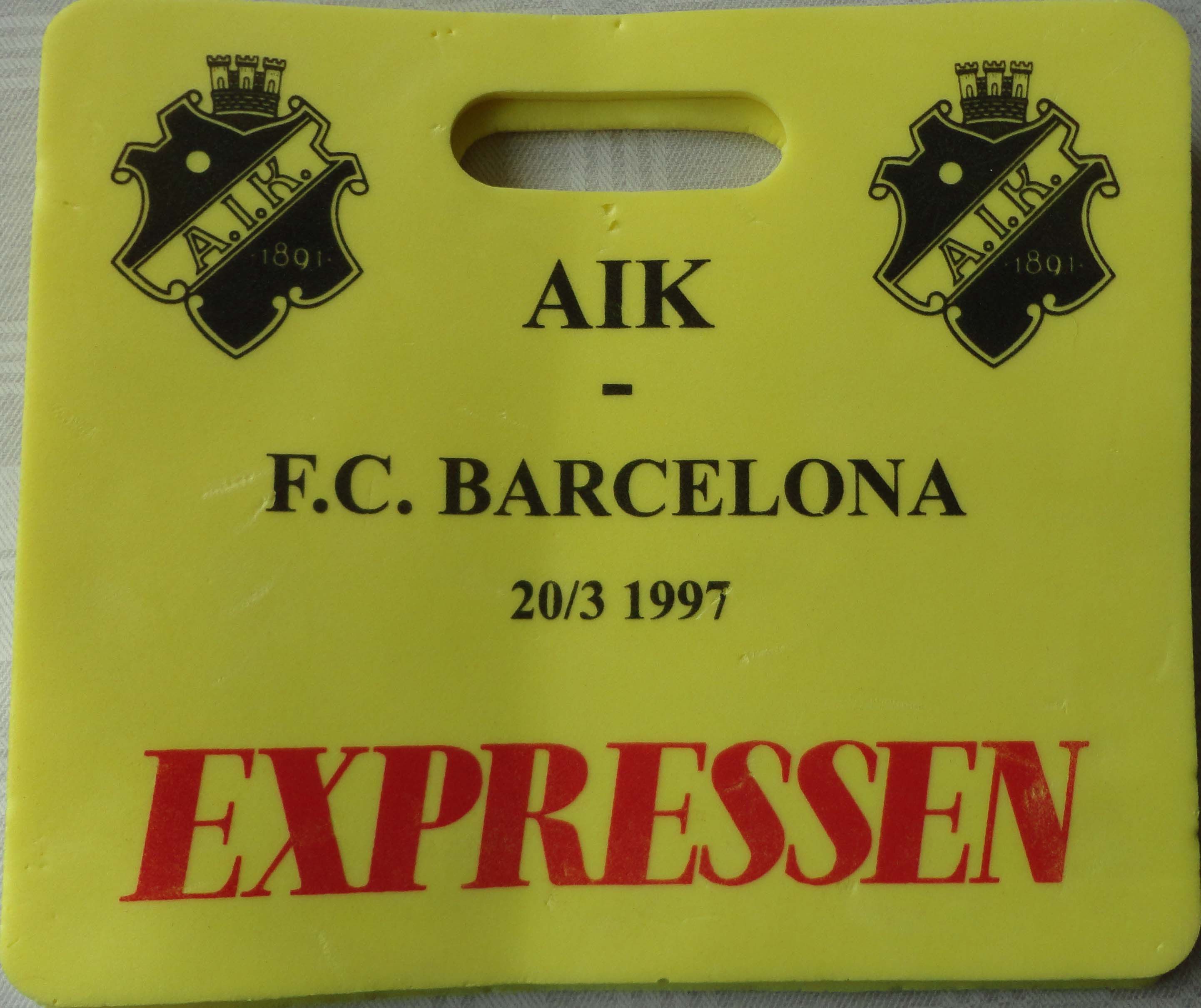 A.I.K. - Barcelona 1997-03-20